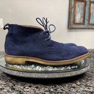 Banana Republic Deep Blue Suede Chukka Boots 9 Men main image 3